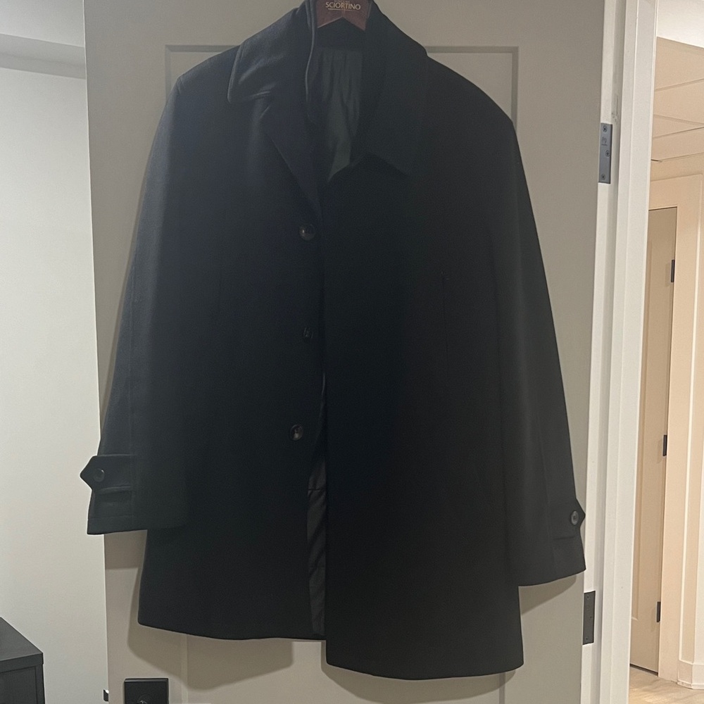 Loro Piana Black Trench Coat